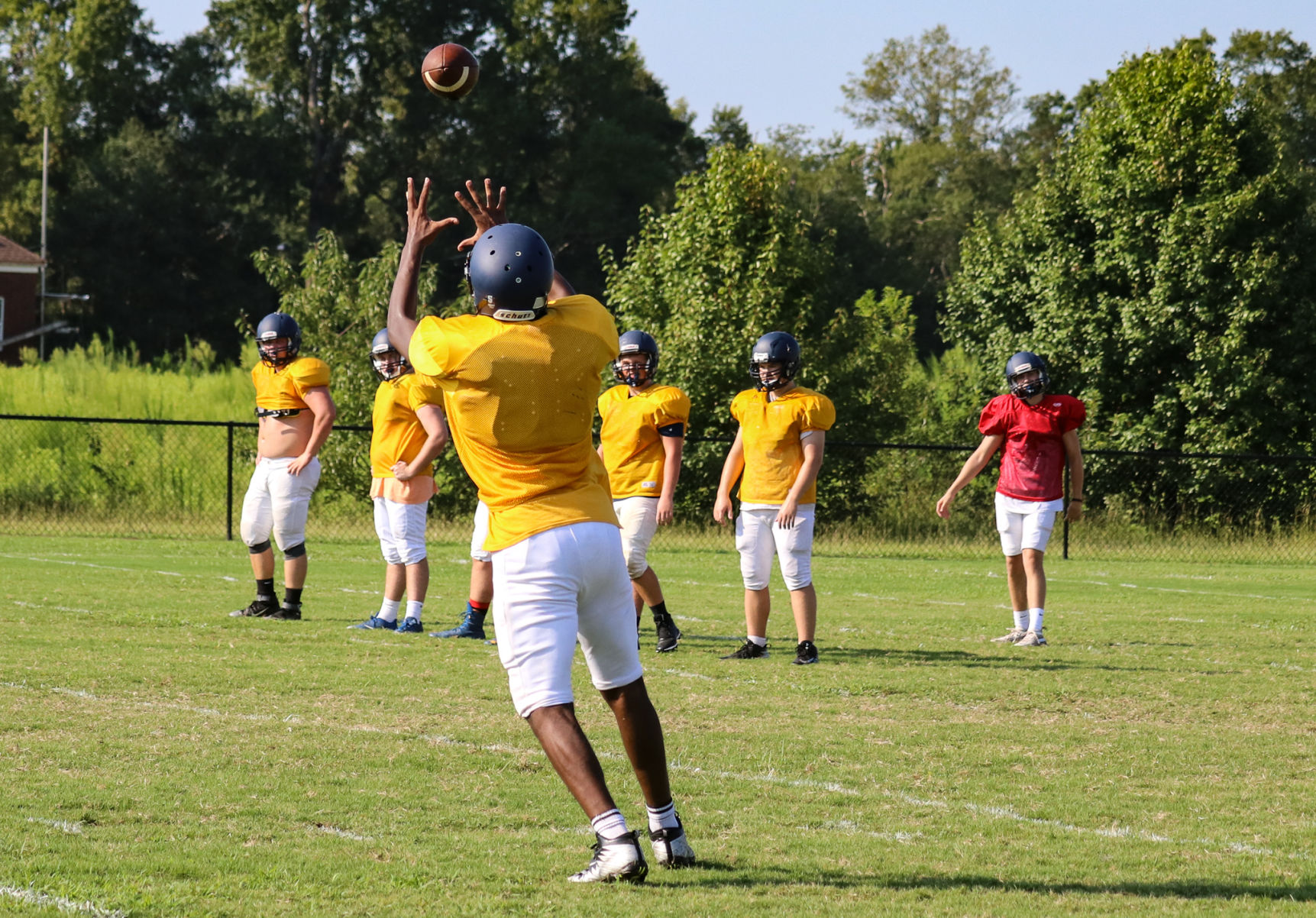 The King's Academy Football Practice